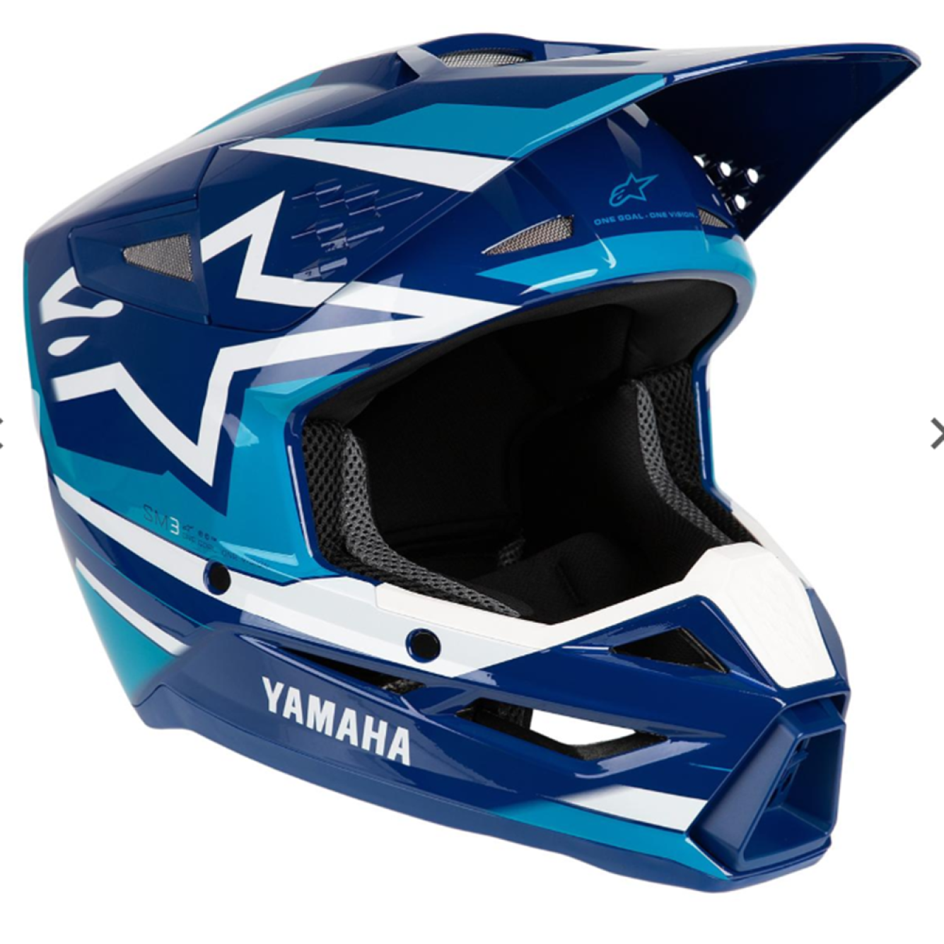 Alpinestars | Jeugd Crosshelm Yamaha S-M3 Blauw